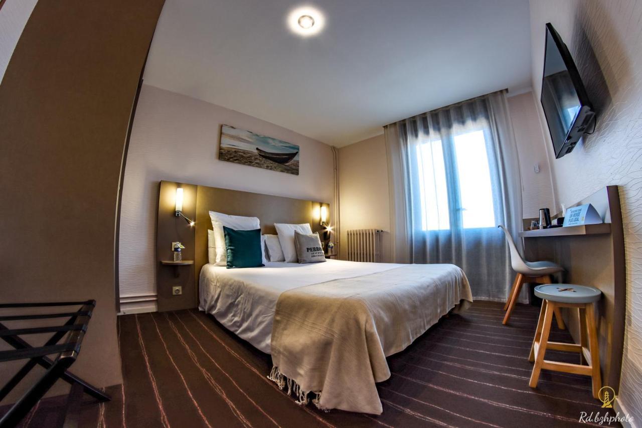 Logis Hotel Du Parc Perros-Guirec Exteriör bild